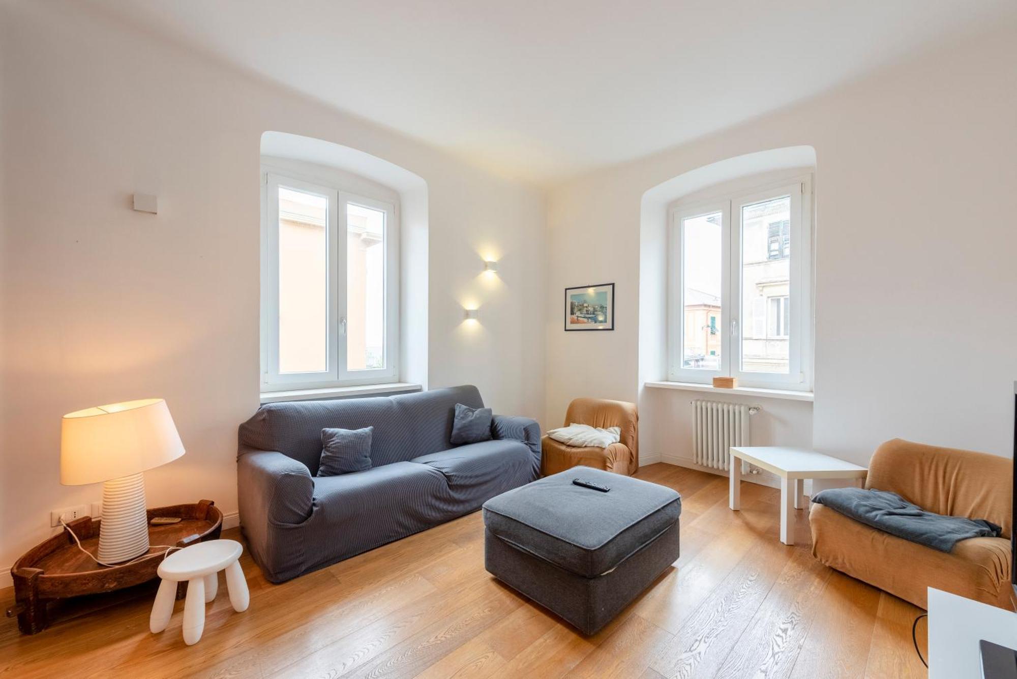 Joivy Family Friendly Apt For 6, Near Royal Palace Museum Cenova Dış mekan fotoğraf