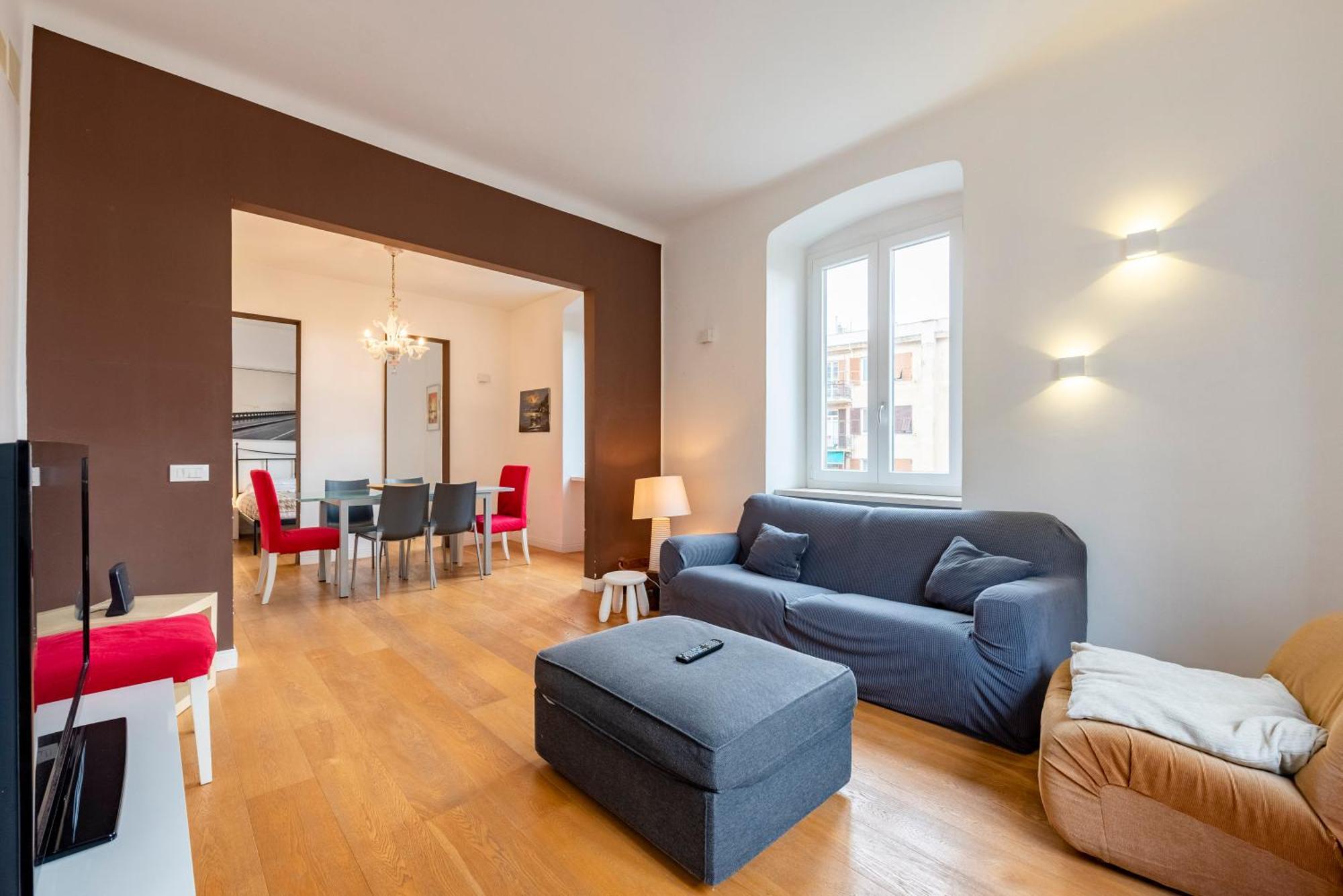 Joivy Family Friendly Apt For 6, Near Royal Palace Museum Cenova Dış mekan fotoğraf
