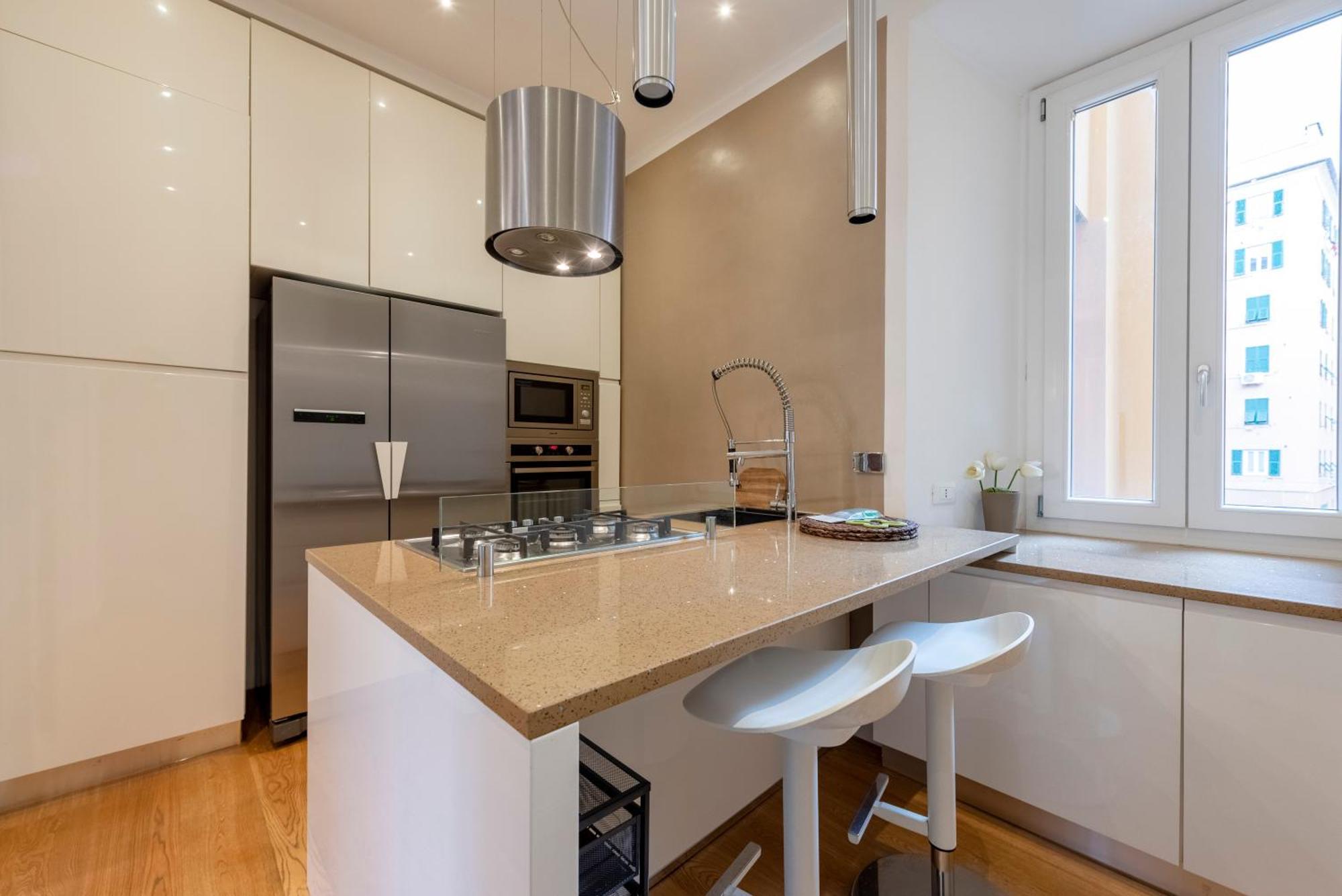 Joivy Family Friendly Apt For 6, Near Royal Palace Museum Cenova Dış mekan fotoğraf